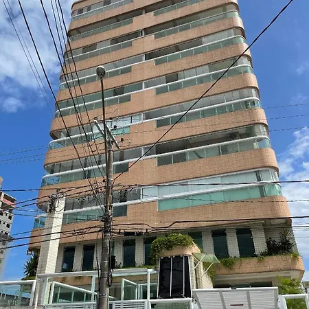 Apto Com Piscina E Churrasqueira Praia Grande  Exterior photo